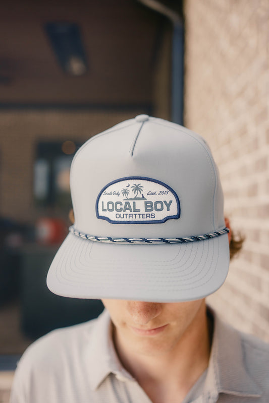 Local Boy Sandbar High-Crown Rope Hat