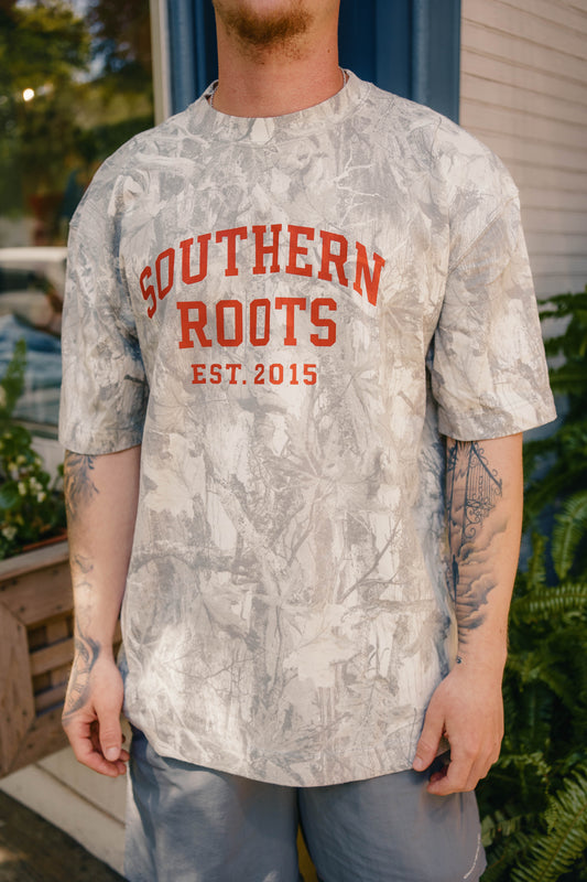SRO EST. 2015 Washed Camo Tee